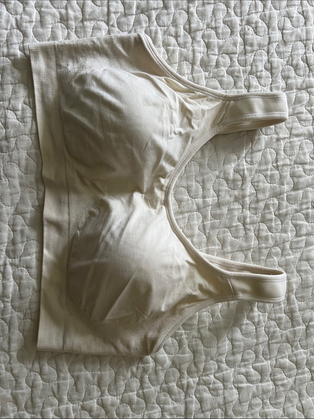 True kind Everyday Wireless Comfort Bra in Cream